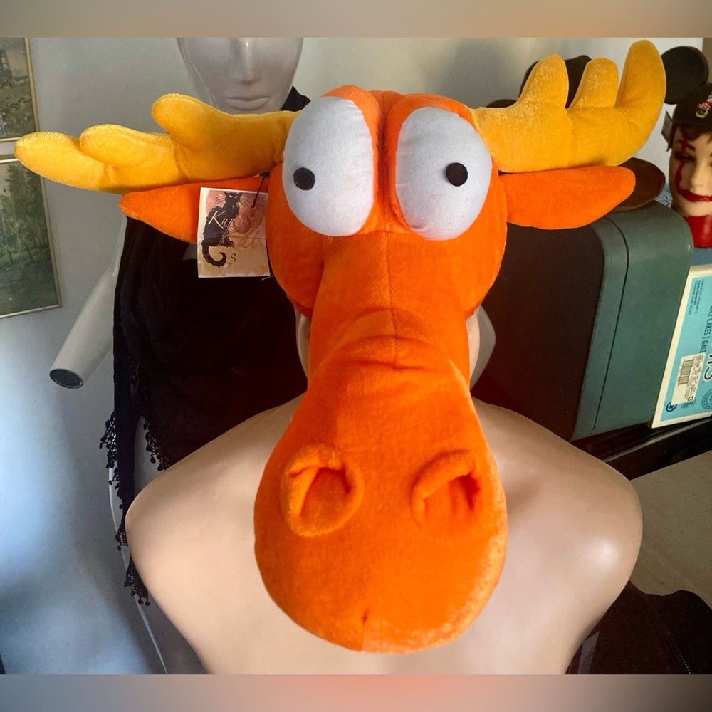 Rocky and Bullwinkle - Plush Moose Hat